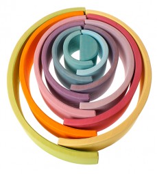 GRIMM´S Großes Bogenspiel Regenbogen pastell