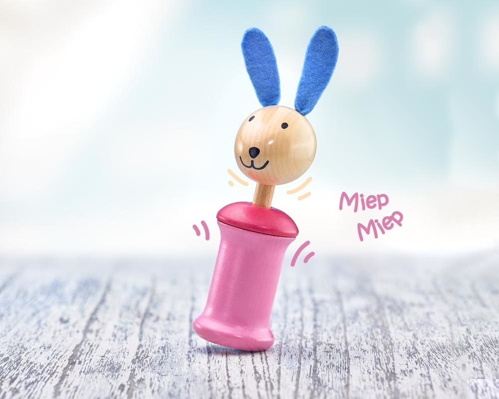 Selecta Quietschspielzeug Hase Anni