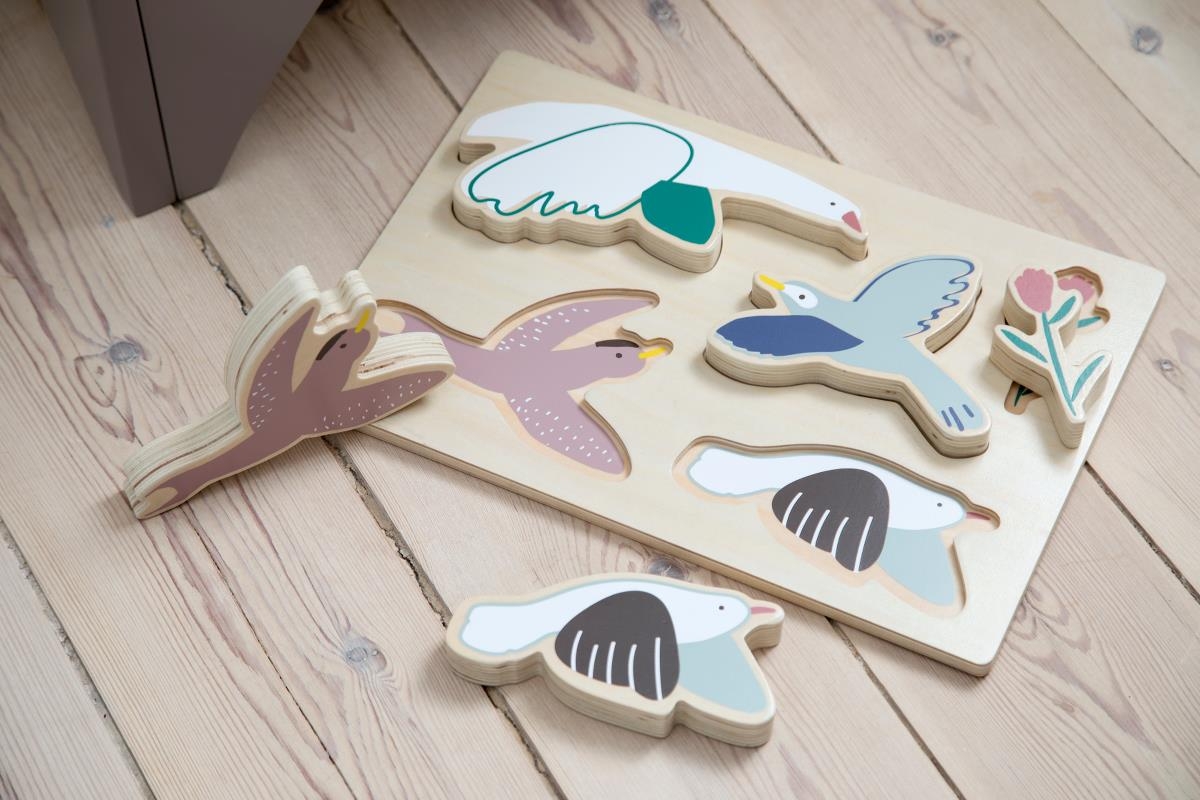sebra Puzzle Singing Birds