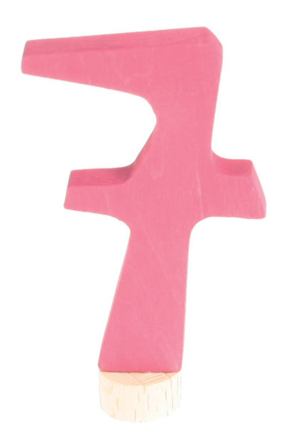 GRIMM´S Zahlenstecker 7 rosa