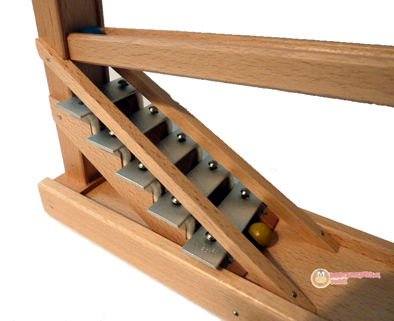 Beck Kugelbahn mit Glockenspiel, natur