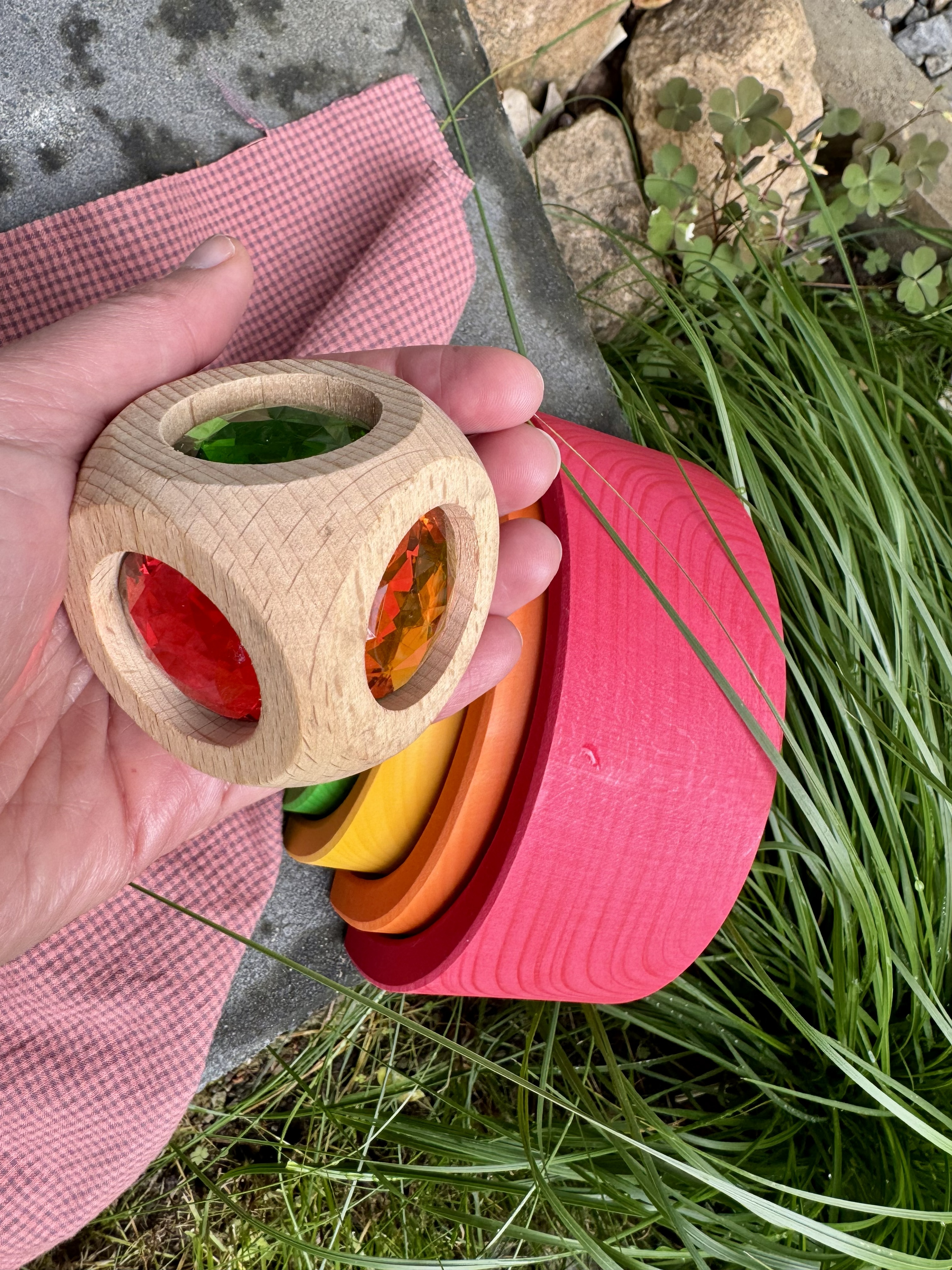 BAUSPIEL Funkelwürfel Zauberwürfel