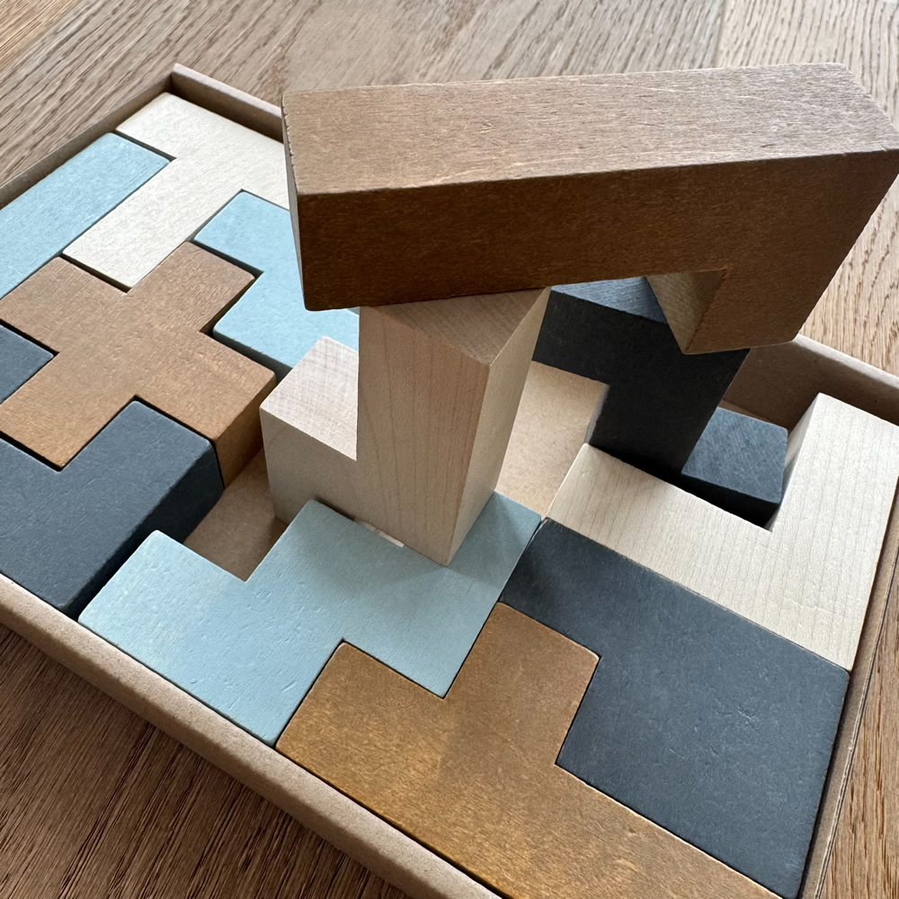 BAJO Pentomino PAstell Erdfarben | Holspielzeug Profi
