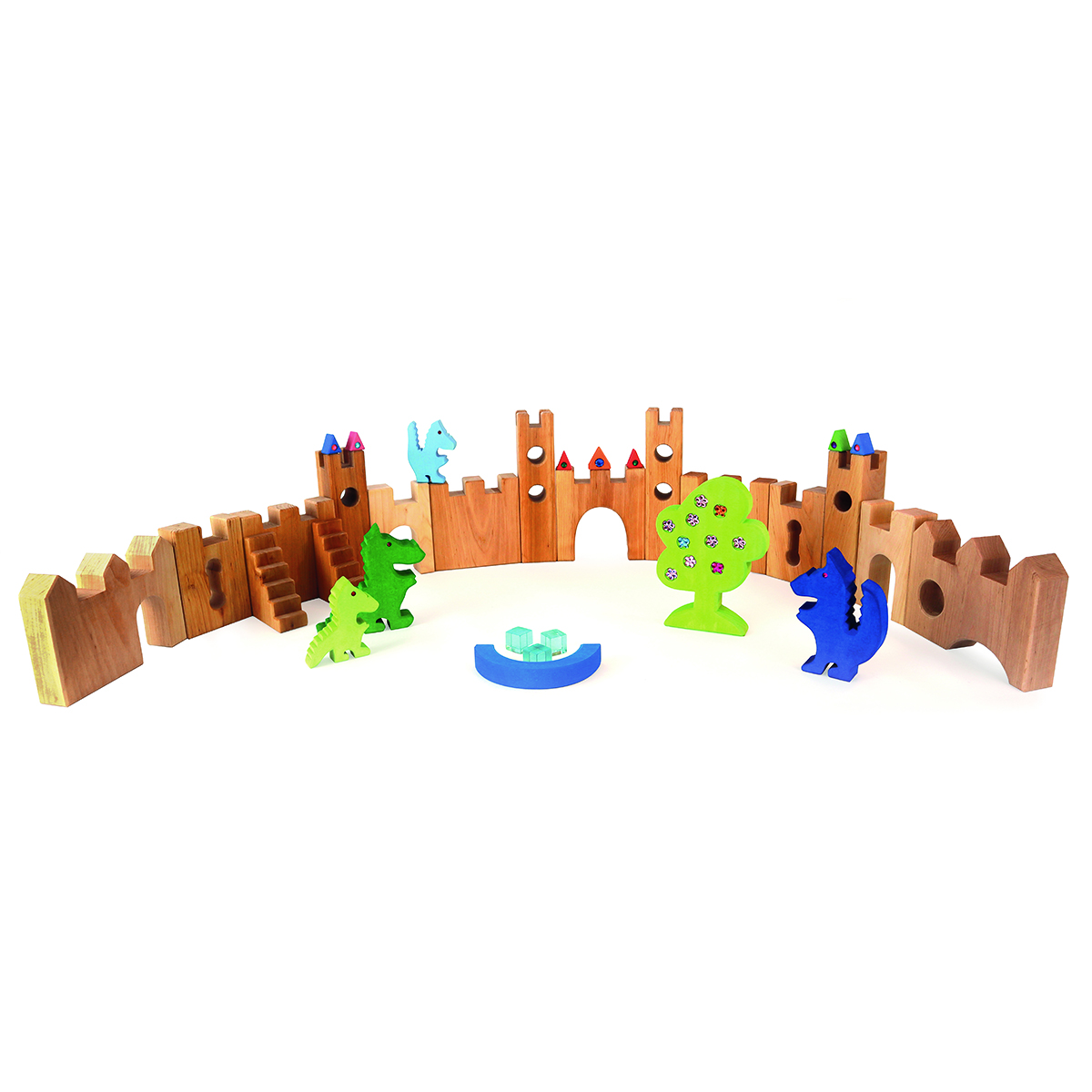 BAUSPIEL Große Ritterburg (16 Teile)