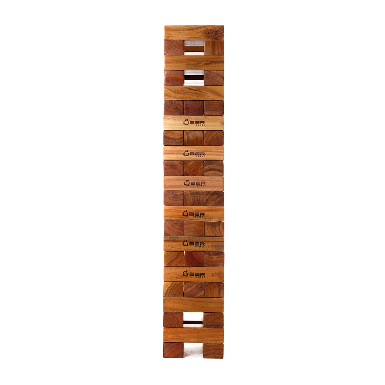 Übergames XXXL Mega-Wackelturm Hartholz, 125 cm