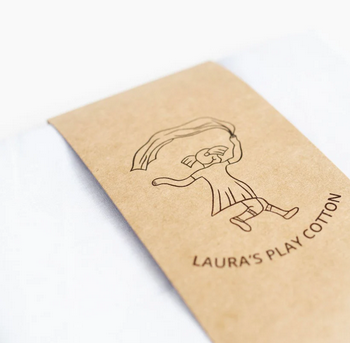 LAURA`S PLAY COTTON Spieltuch DARK BLUE 90x90cm