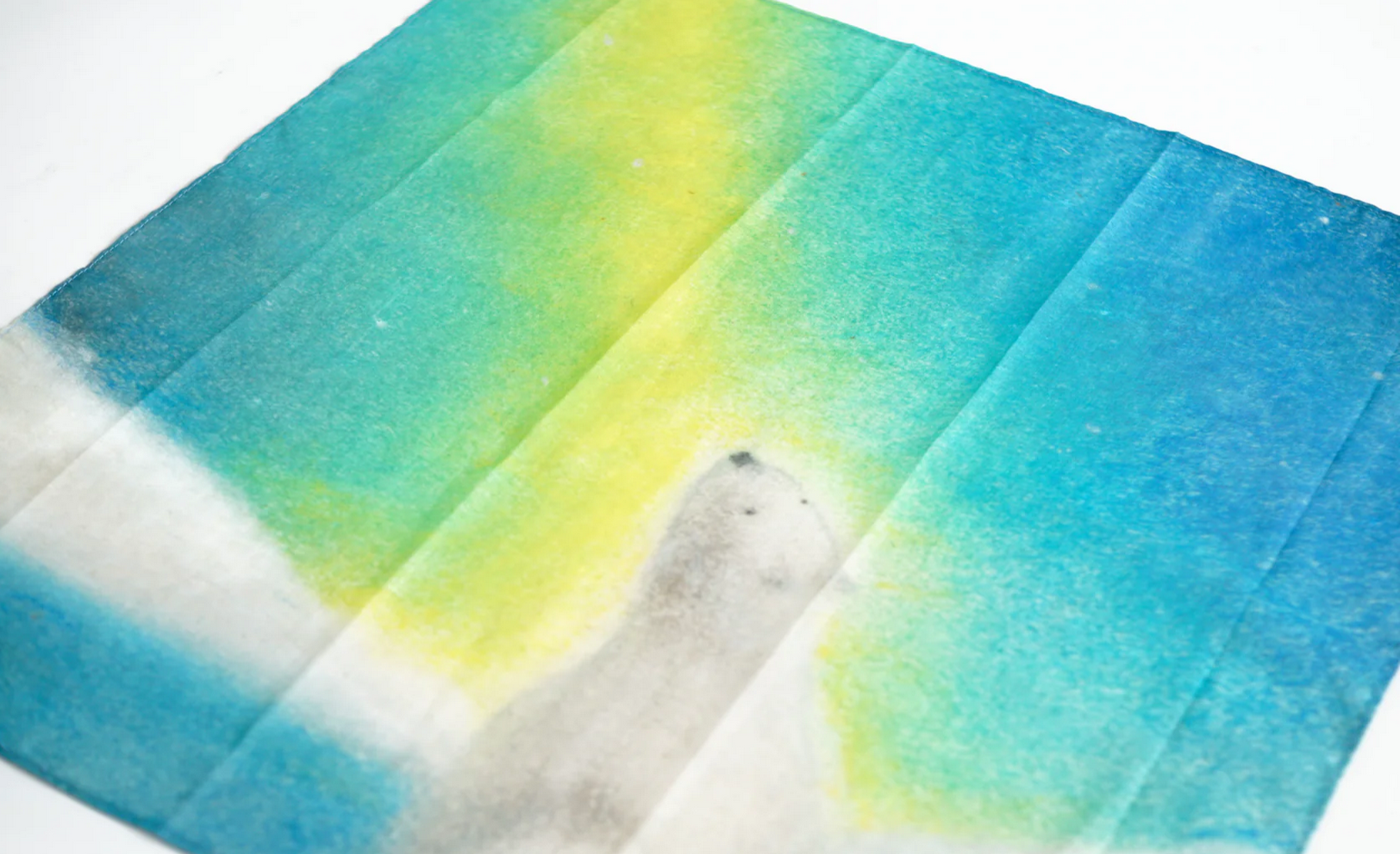 Lauras Play Cotton Spieltuch Eisbär Winter | Holzspielzeug Profi