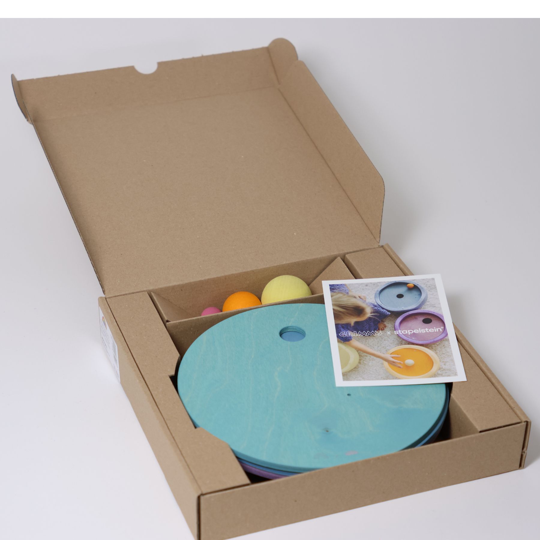GRIMM´S x Stapelstein® Kullerscheiben Cool Pastell