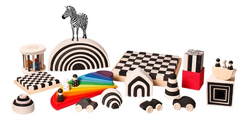 GRIMM´S Großes Bogenspiel Regenbogen monochrom