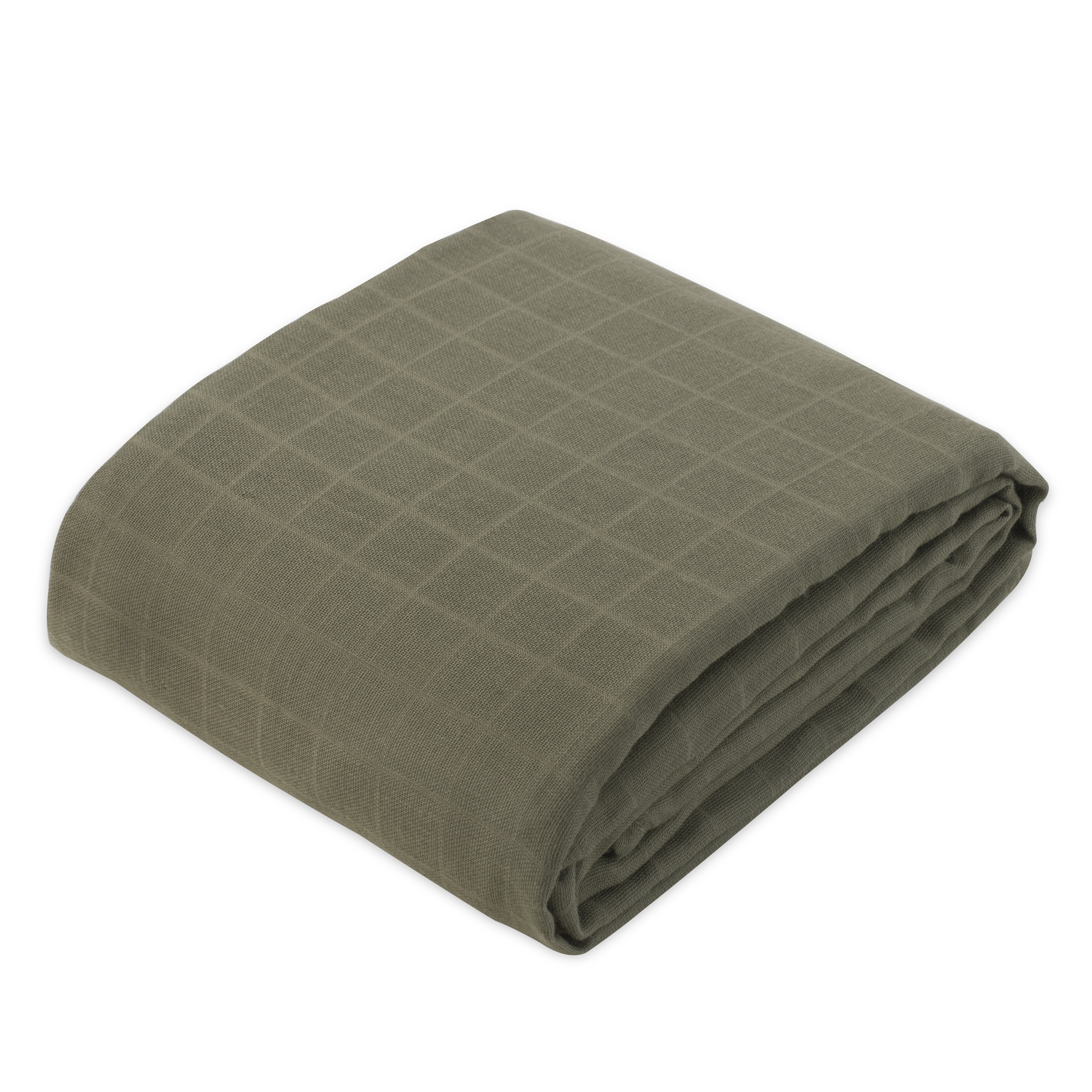 Baby Bello Großes Musselin Tuch Swaddle Dusty Olive
