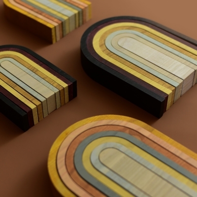MinMin Copenhagen Mini Rainbow Earthy